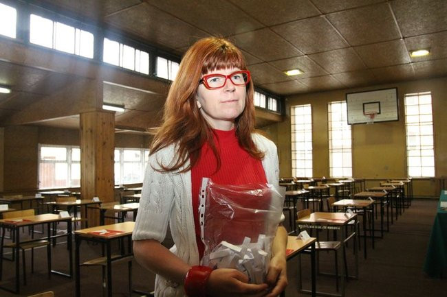 Matura z matematyki w Zespole Szkół Ochrony Środowiska (zdjęcia)