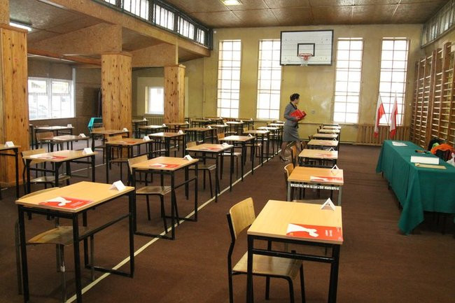 Matura z matematyki w Zespole Szkół Ochrony Środowiska (zdjęcia)