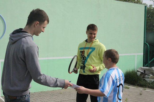 Dzień z tenisem (zdjęcia)