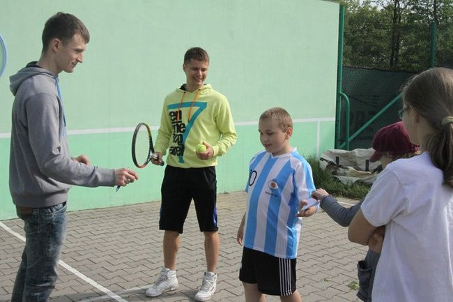 Dzień z tenisem (zdjęcia)