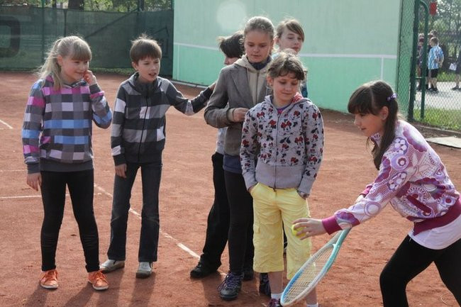 Dzień z tenisem (zdjęcia)