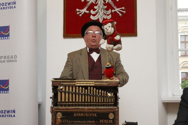 Benefis leszczyńskiego kataryniarza (zdjęcia)