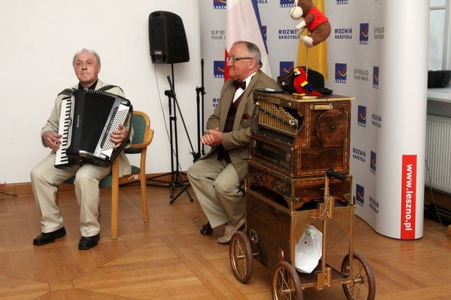 Benefis leszczyńskiego kataryniarza (zdjęcia)