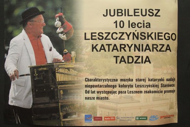 Benefis leszczyńskiego kataryniarza (zdjęcia)