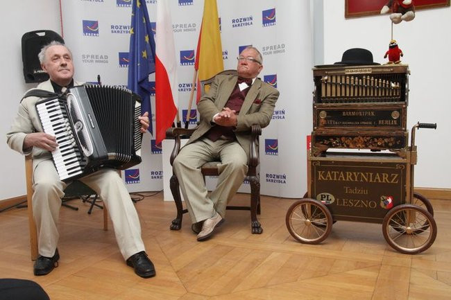 Benefis leszczyńskiego kataryniarza (zdjęcia)