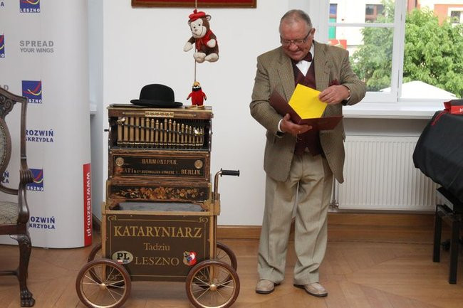 Benefis leszczyńskiego kataryniarza (zdjęcia)