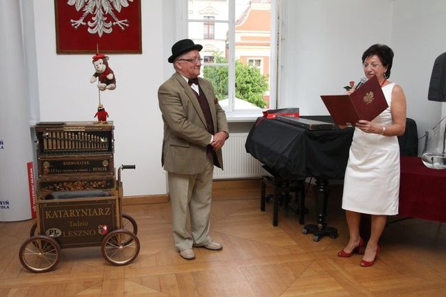 Benefis leszczyńskiego kataryniarza (zdjęcia)