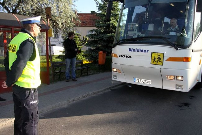 Kontrola w Osiecznej (zdjęcia)