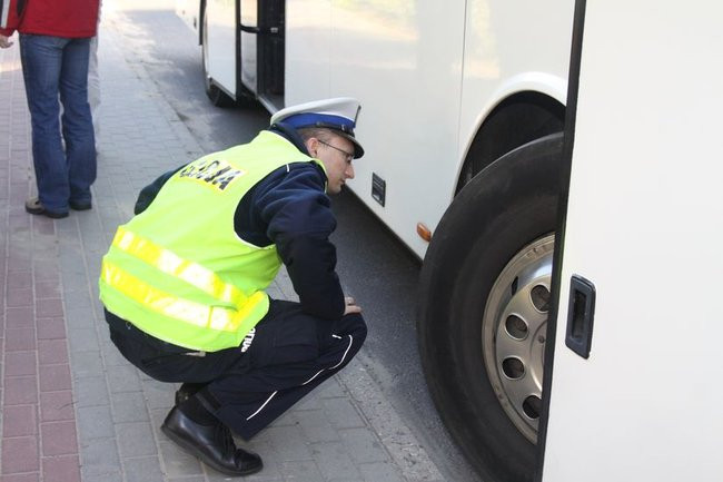 Kontrola w Osiecznej (zdjęcia)