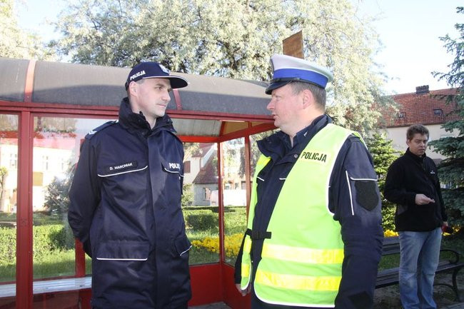 Kontrola w Osiecznej (zdjęcia)