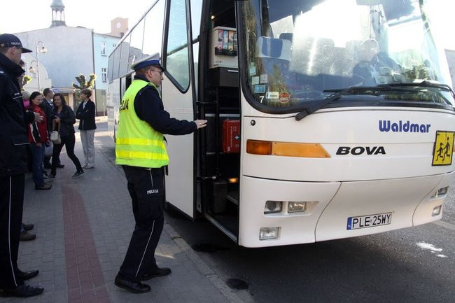 Kontrola w Osiecznej (zdjęcia)
