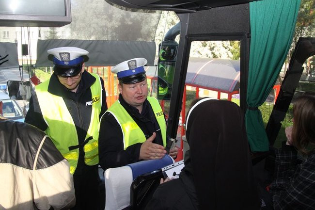 Kontrola w Osiecznej (zdjęcia)