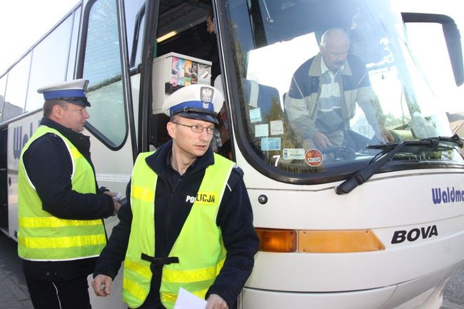 Kontrola w Osiecznej (zdjęcia)