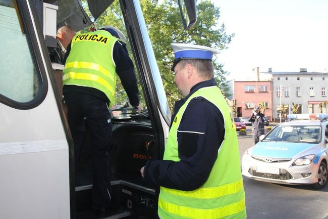 Kontrola w Osiecznej (zdjęcia)