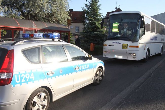 Kontrola w Osiecznej (zdjęcia)