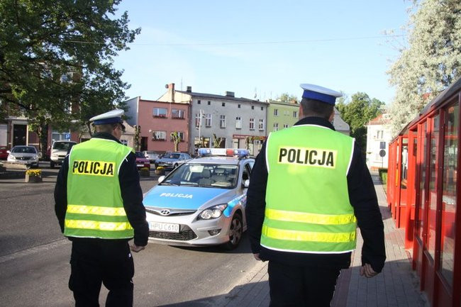 Kontrola w Osiecznej (zdjęcia)