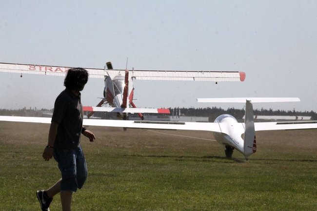 Szybują nad Lesznem (zdjęcia)