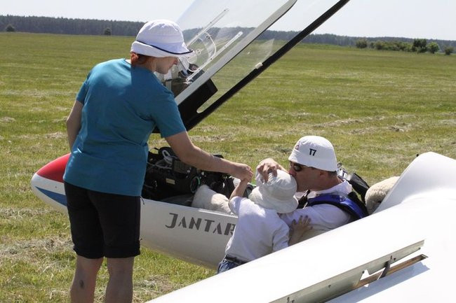 Szybują nad Lesznem (zdjęcia)