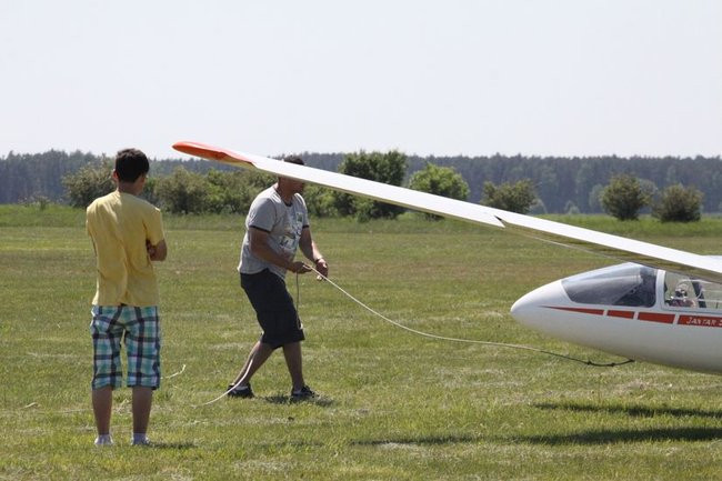 Szybują nad Lesznem (zdjęcia)
