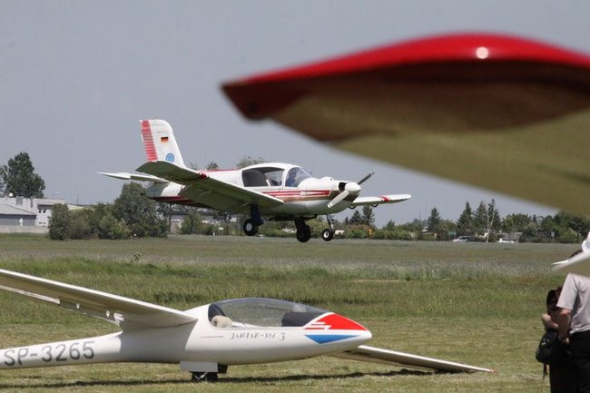 Szybują nad Lesznem (zdjęcia)
