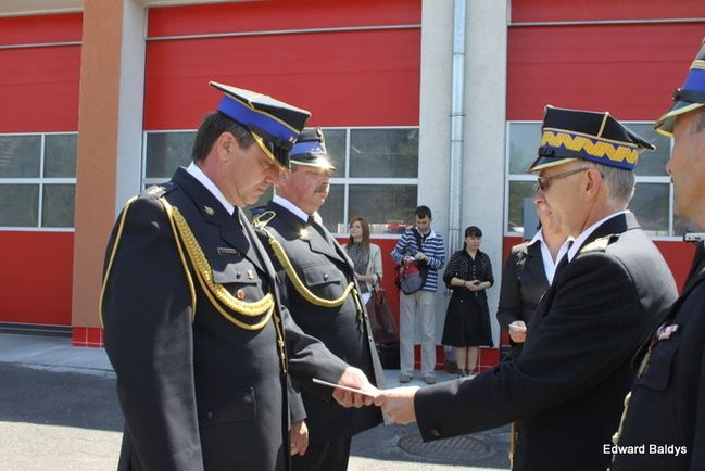 Święto strażaków i otwarcie nowego stanowiska kierowania (dźwięk i zdjęcia)