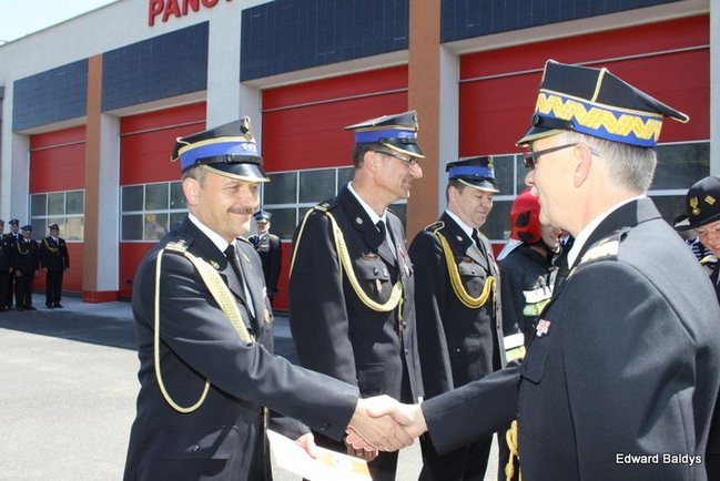 Święto strażaków i otwarcie nowego stanowiska kierowania (dźwięk i zdjęcia)