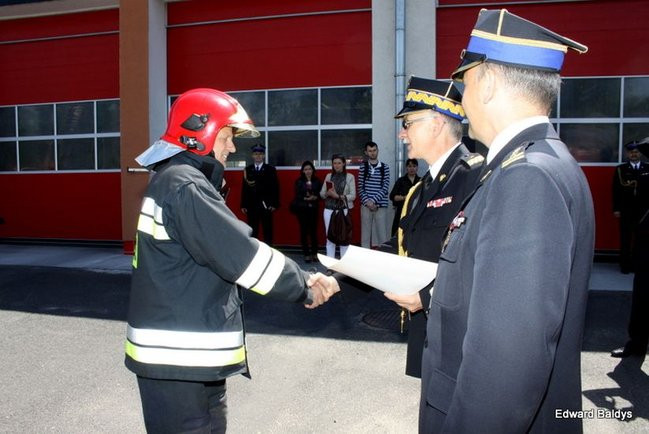 Święto strażaków i otwarcie nowego stanowiska kierowania (dźwięk i zdjęcia)