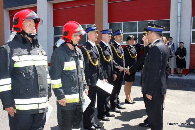 Święto strażaków i otwarcie nowego stanowiska kierowania (dźwięk i zdjęcia)