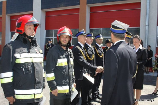 Święto strażaków i otwarcie nowego stanowiska kierowania (dźwięk i zdjęcia)
