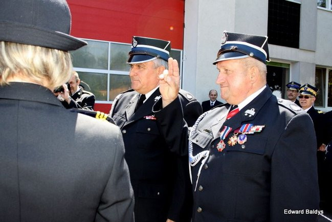 Święto strażaków i otwarcie nowego stanowiska kierowania (dźwięk i zdjęcia)