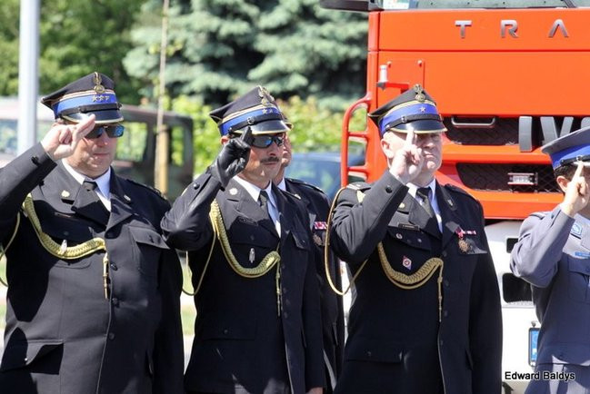 Święto strażaków i otwarcie nowego stanowiska kierowania (dźwięk i zdjęcia)