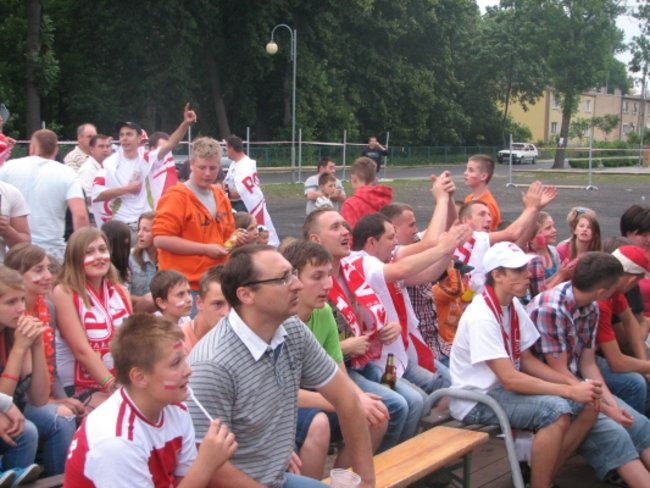 Drobnin na festynie kibicował polskiej drużynie (zdjęcia)