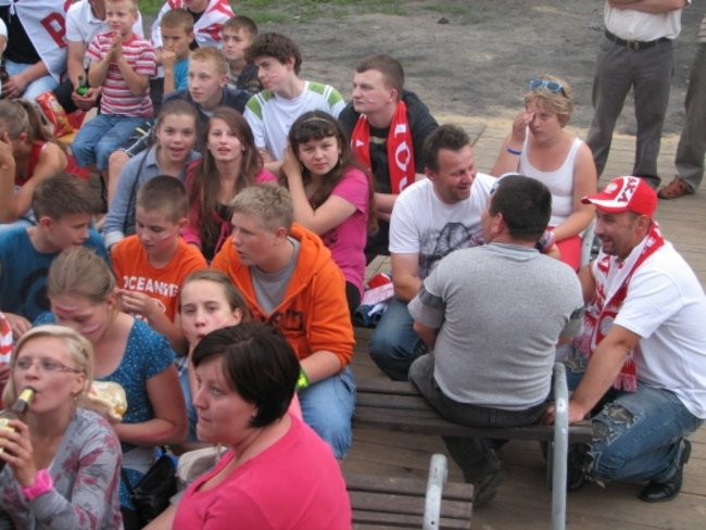 Drobnin na festynie kibicował polskiej drużynie (zdjęcia)