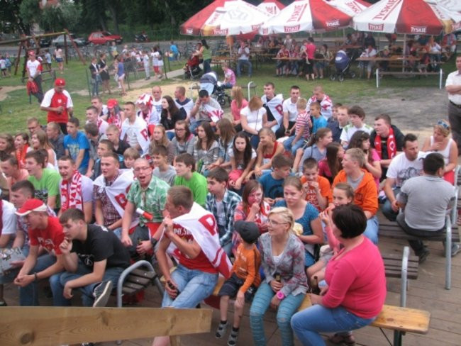 Drobnin na festynie kibicował polskiej drużynie (zdjęcia)