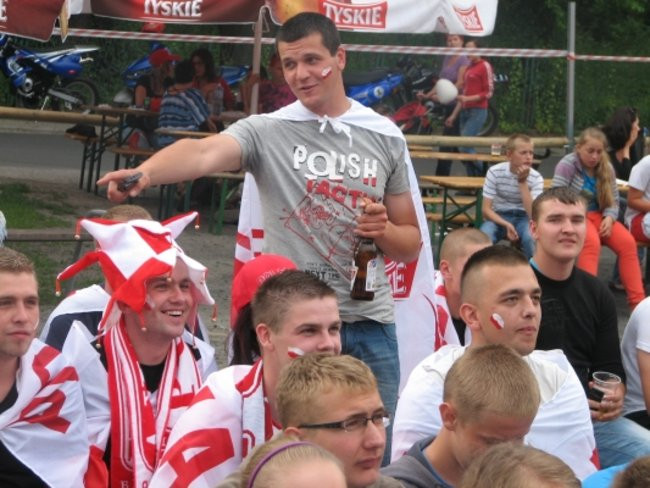 Drobnin na festynie kibicował polskiej drużynie (zdjęcia)