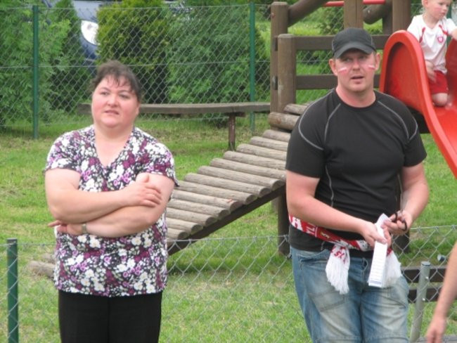 Drobnin na festynie kibicował polskiej drużynie (zdjęcia)