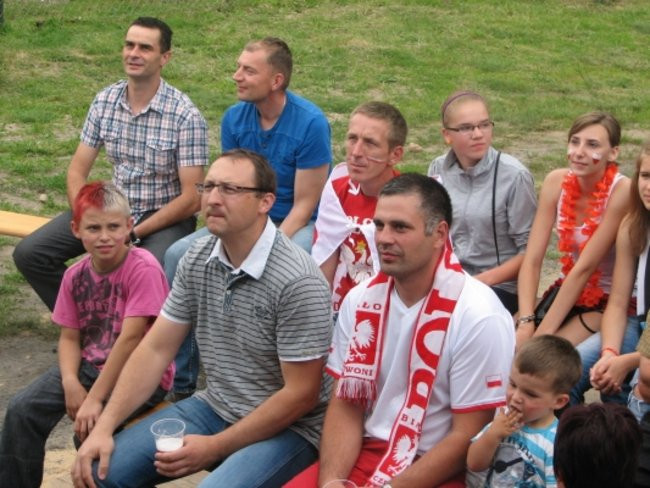 Drobnin na festynie kibicował polskiej drużynie (zdjęcia)