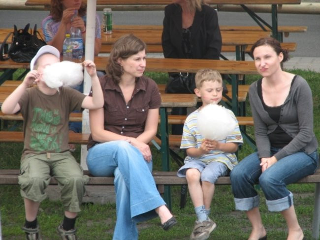 Drobnin na festynie kibicował polskiej drużynie (zdjęcia)