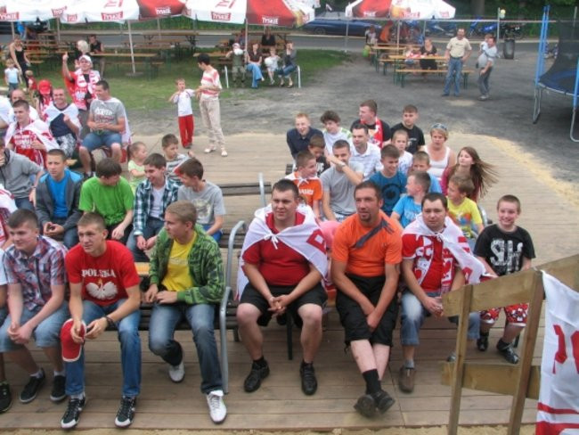 Drobnin na festynie kibicował polskiej drużynie (zdjęcia)