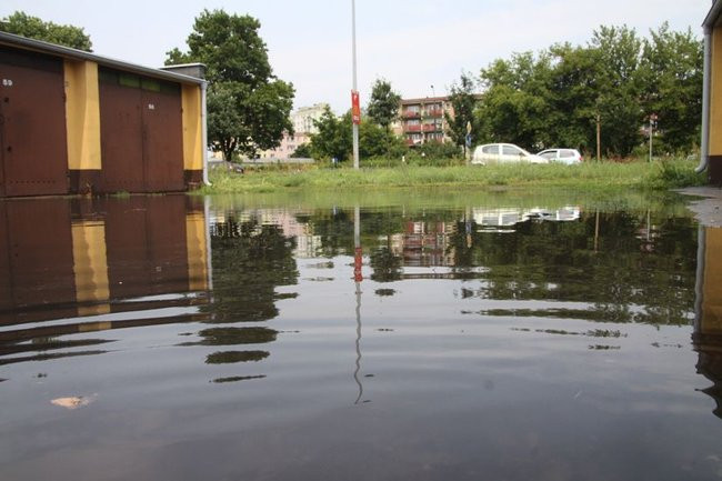 Leszno tonie w wodzie (zdjęcia)