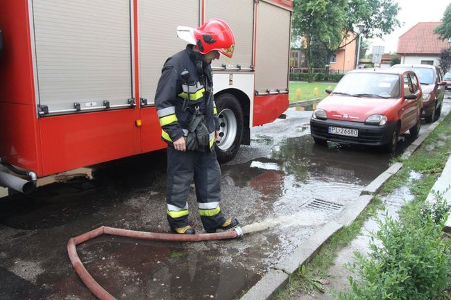 Leszno tonie w wodzie (zdjęcia)