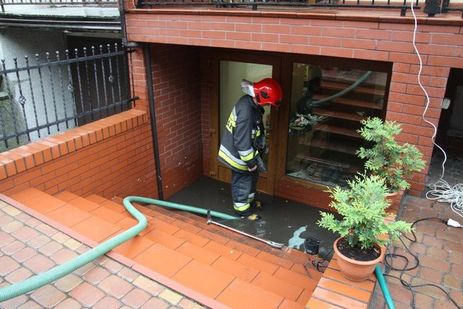 Leszno tonie w wodzie (zdjęcia)