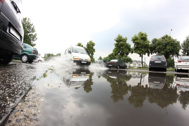 Leszno tonie w wodzie (zdjęcia)