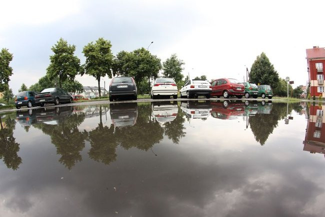 Leszno tonie w wodzie (zdjęcia)