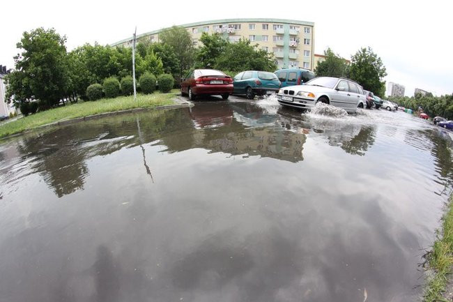 Leszno tonie w wodzie (zdjęcia)