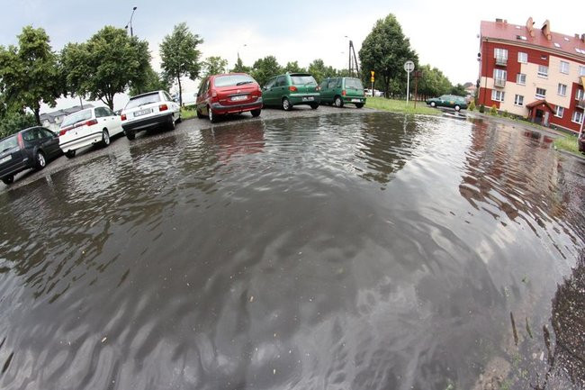 Leszno tonie w wodzie (zdjęcia)