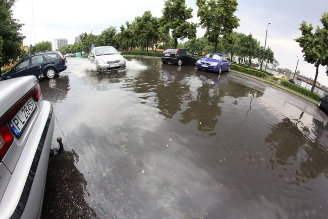 Leszno tonie w wodzie (zdjęcia)