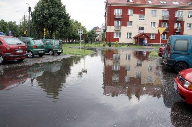 Leszno tonie w wodzie (zdjęcia)