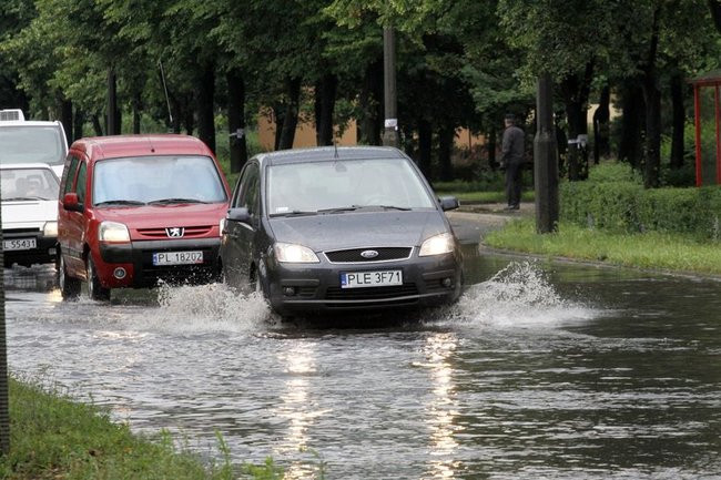 Leszno tonie w wodzie (zdjęcia)