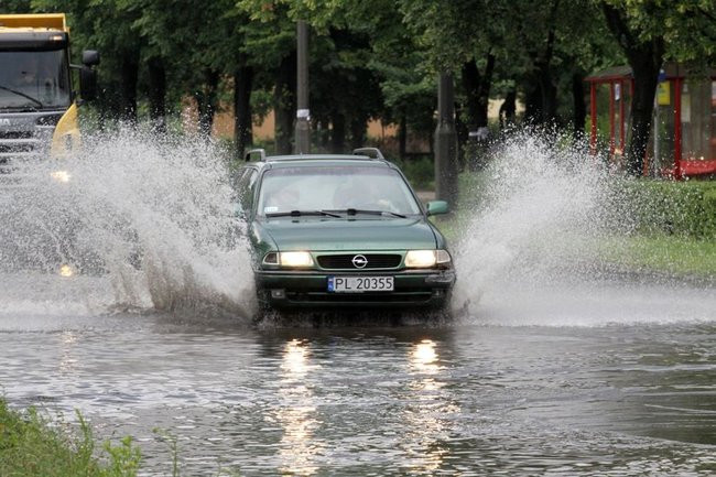 Leszno tonie w wodzie (zdjęcia)